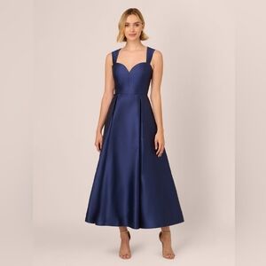 Adrianna Papell Midnight Blue Prom Dress